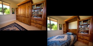 Murphy beds are great ideas for home offices.
